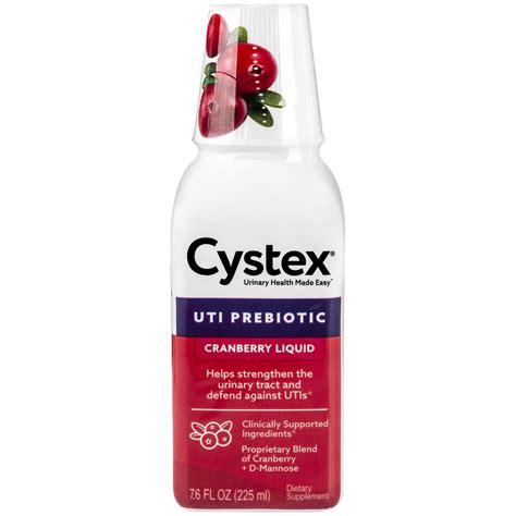 1 million visits to healthcare providers each year because of UTIs. . Cystex uti